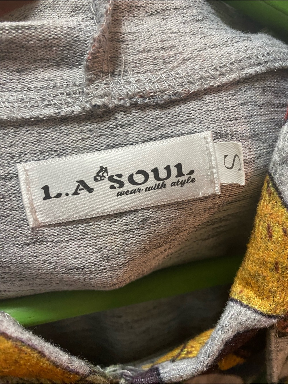 LA Soul Mushroom Colorful Pullover Hoodie S 🍄 - Picture 5 of 6